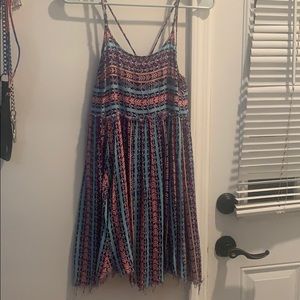Fun colorful beach dress
